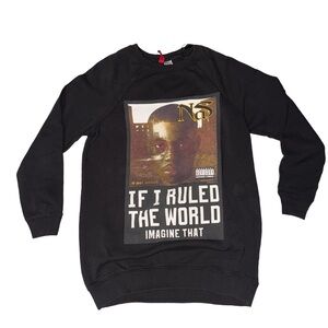 H&M Black Nas sweatshirt Preowned